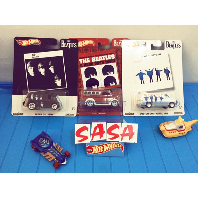 Beatles seri hotwheels rare