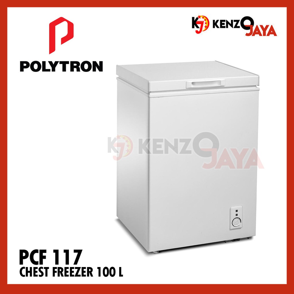 Chest Freezer POLYTRON 100 Liter PCF-117