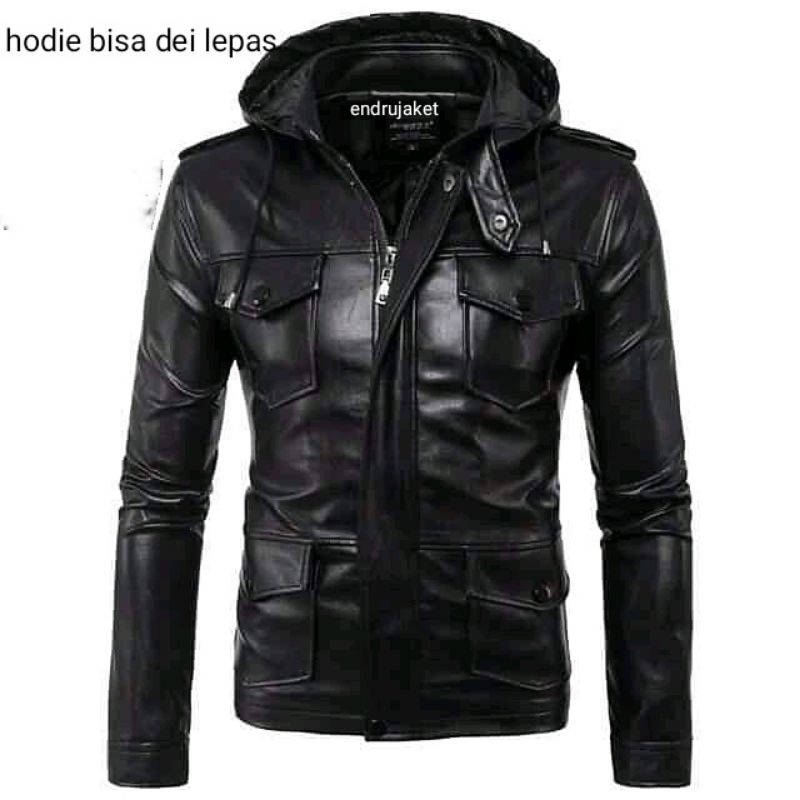 JAKet bikers pria/jaket touring pria