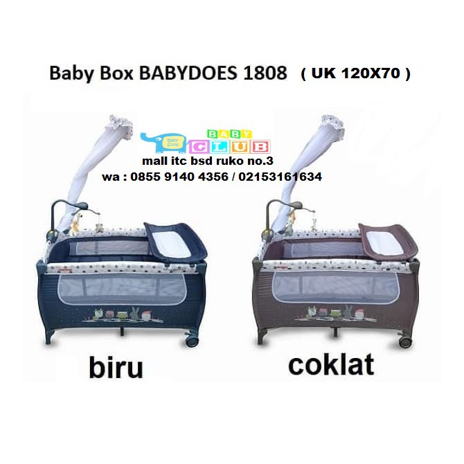 Box Babydoes 1808 / Tempat Tidur Bayi