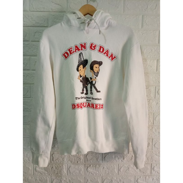 DSQUARED2 Dean & Dan Brother Hoodie Second Original (Made In Italy)