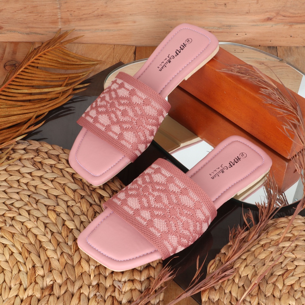 HMF Evy Sandal Flat Wanita DN04