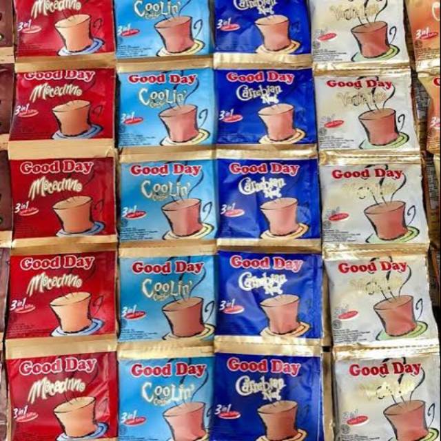 

Good Day coffee sachet all variant / renceng