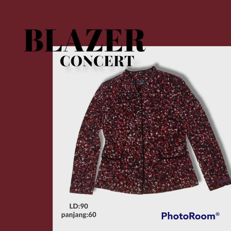 blazer bunga