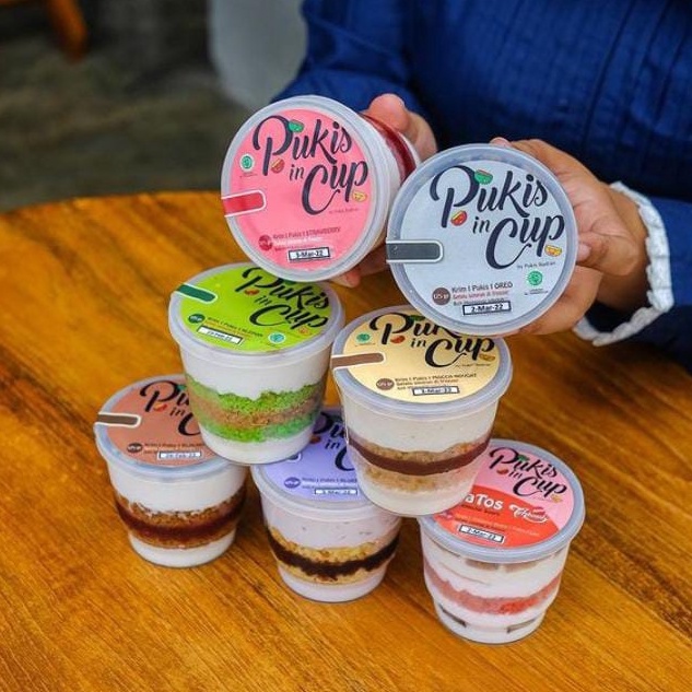 PUKIS IN CUP - PUKIS BADRAN LEZAT NIKMAT