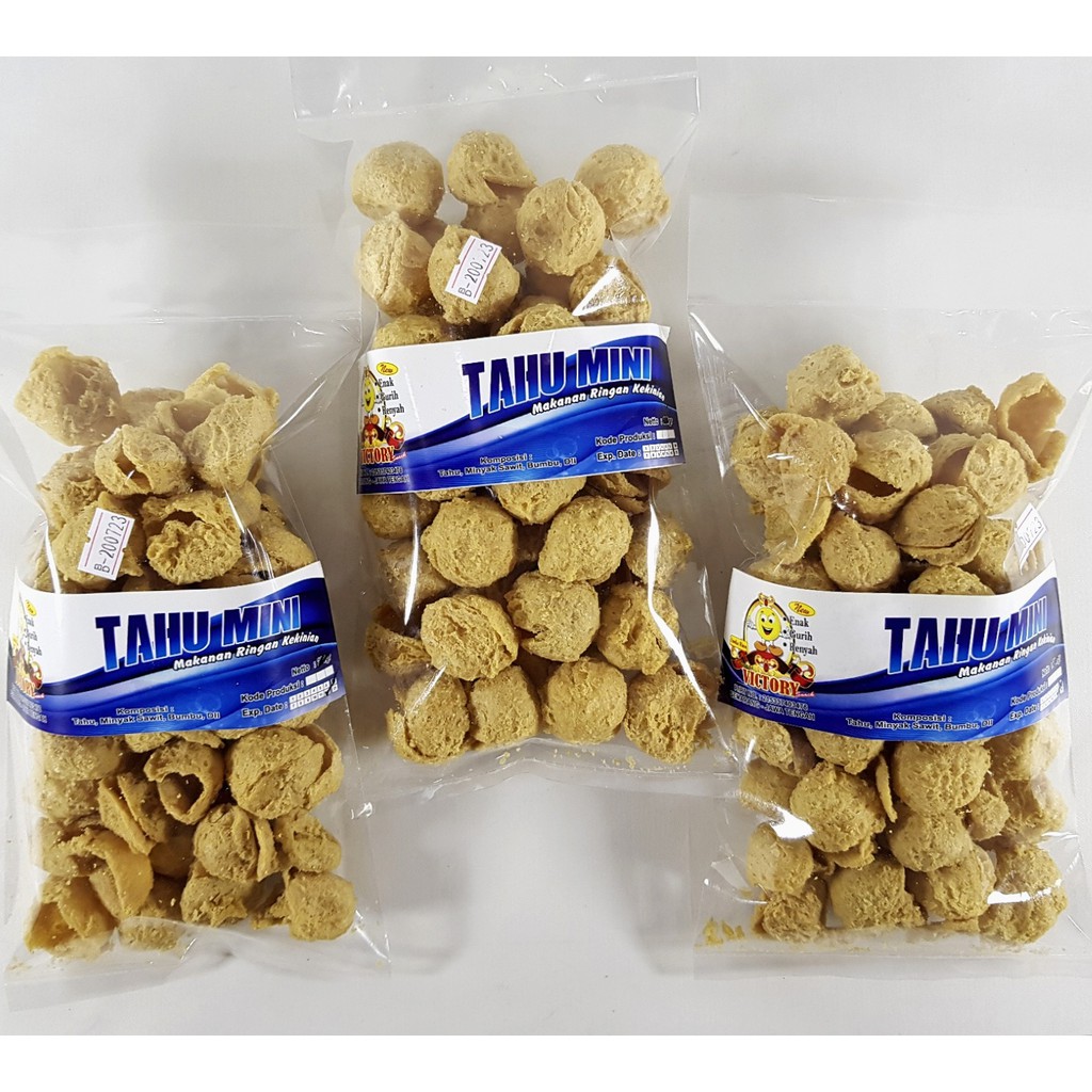 

Victory Snack - Camilan Krupuk Tahu Mini / Tahu Bulat murah isi 150 gr