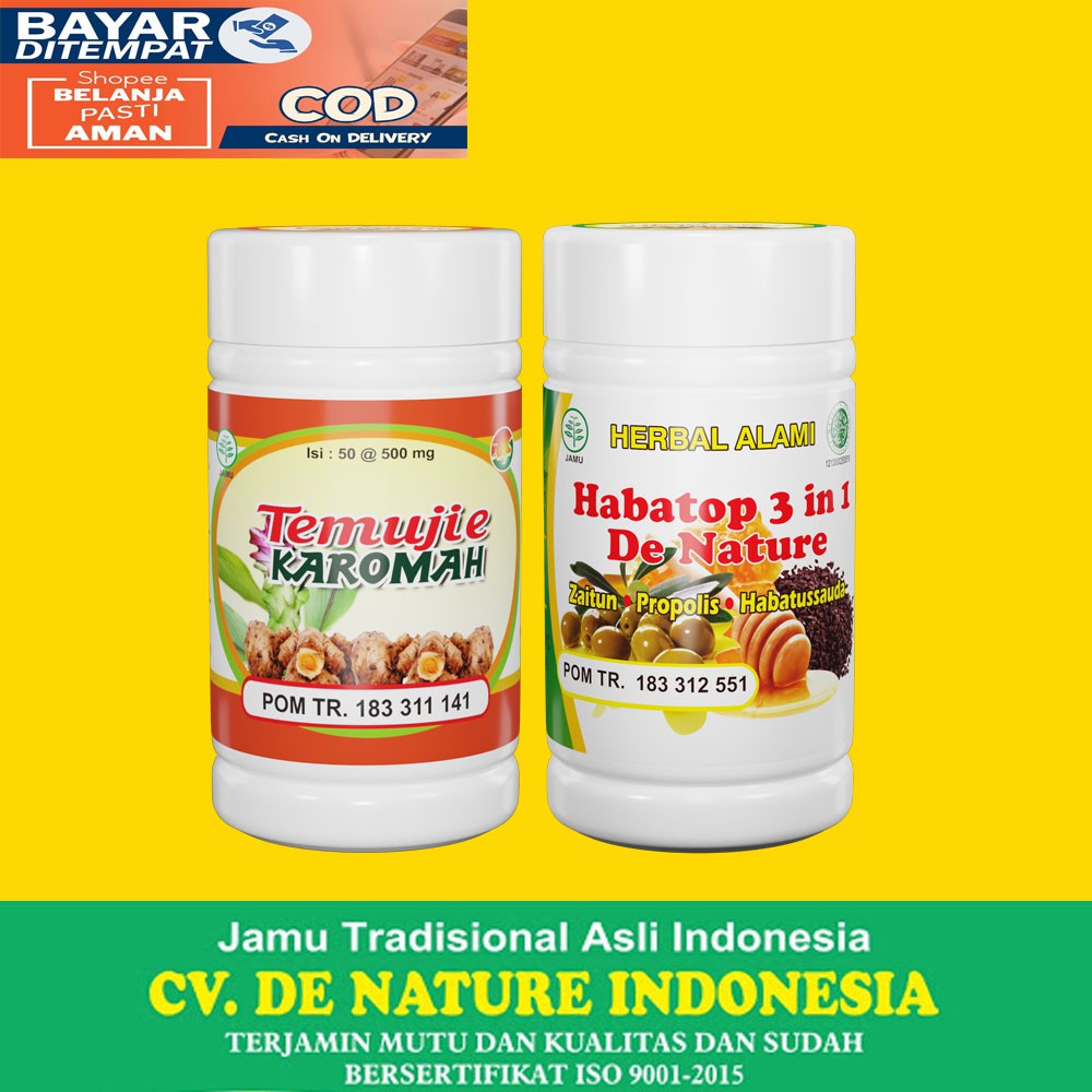 

Paket Obat Liver Penyakit Kuning Herbal De Nature PIPECA Dan TEMUJI