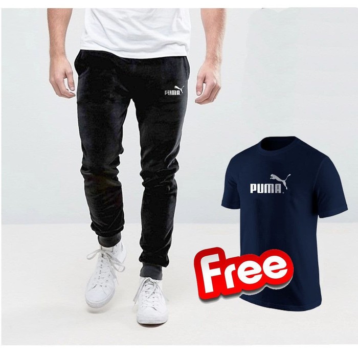JOGER PANJANG FREE KAOS PUMA