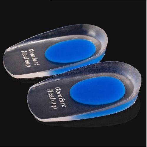 Alas Kaki Sol Sepatu Soft Silicone Gel Half Heel for Man Woman