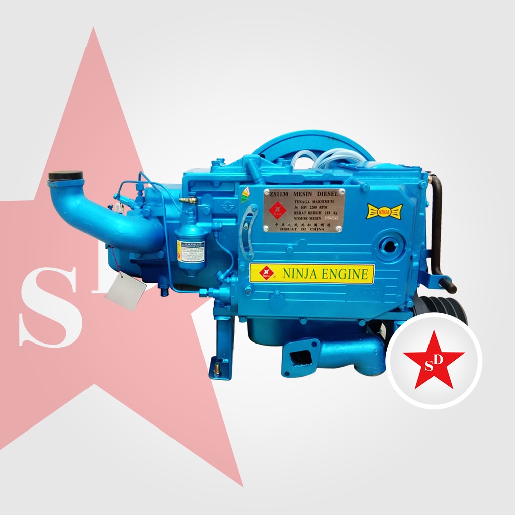 Diesel Ninja ZS 1130 Tanpa Tangki (36 HP)