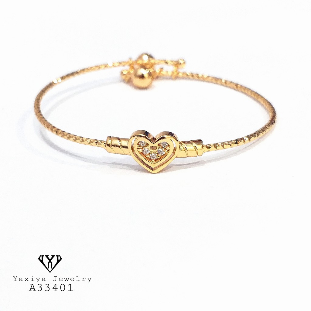 

Gelang Tangan Lapis Emas Perhiasan Imitasi Yaxiya Jewelry 485