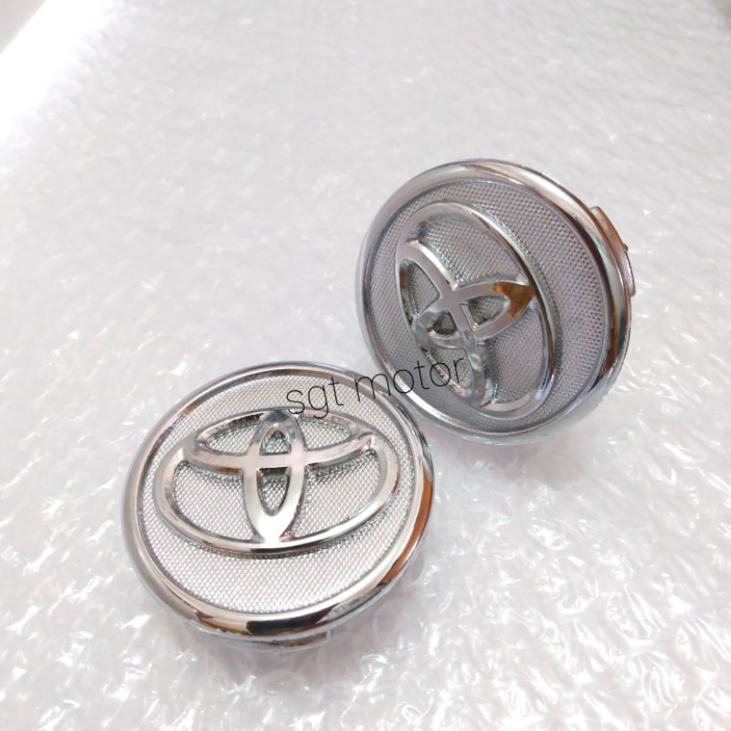 tutup velg dop roda yaris - vios chrome