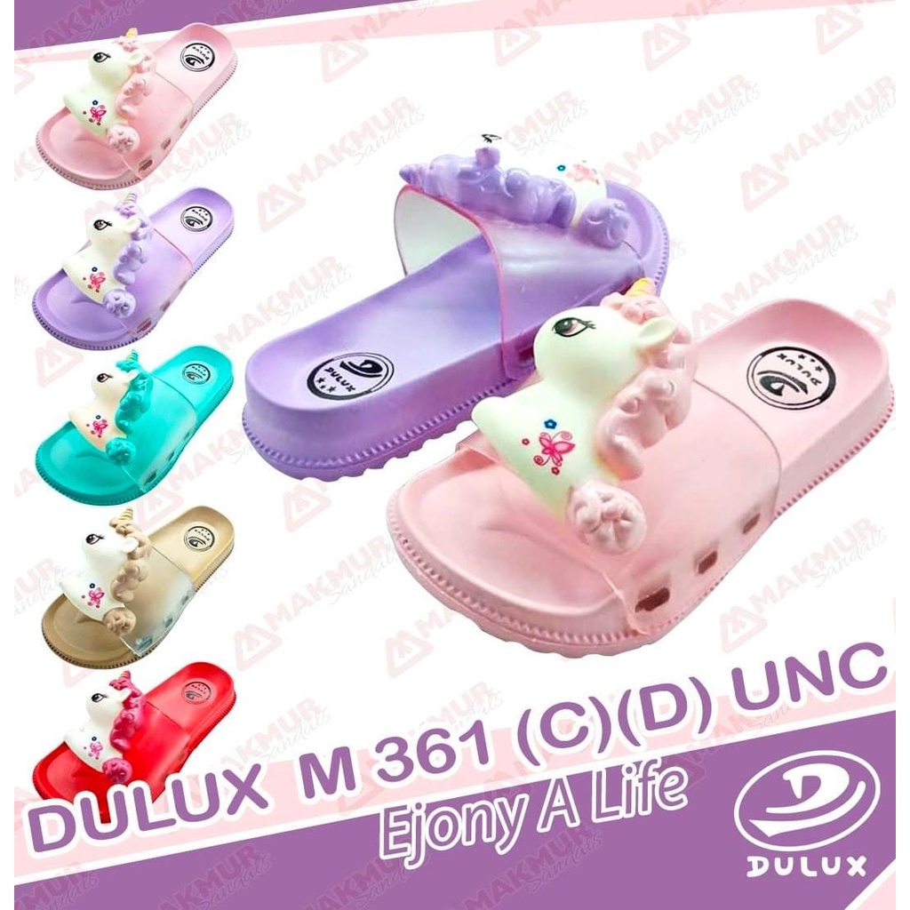 Sandal Dulux Kuda Poni Anak Wanita Terbaru Lucu Murah