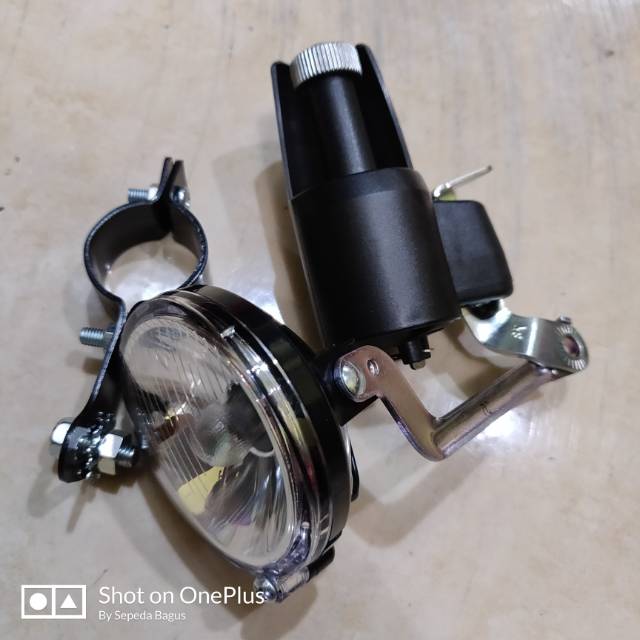Lampu Sepeda Dinamo Panasonic NOS