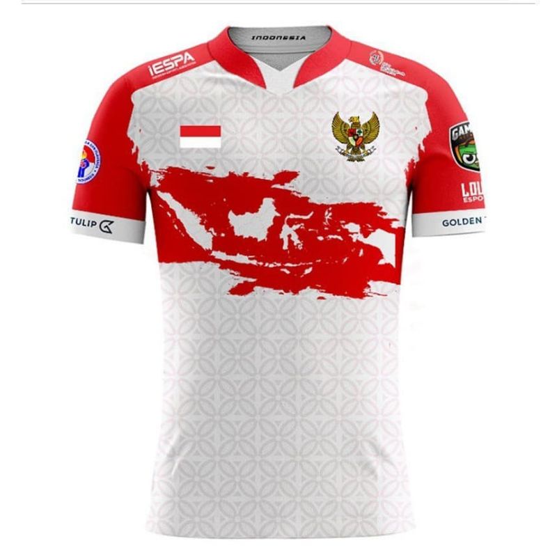 Jersey Kaos Gaming Esports Indonesia Full printing Free nickname