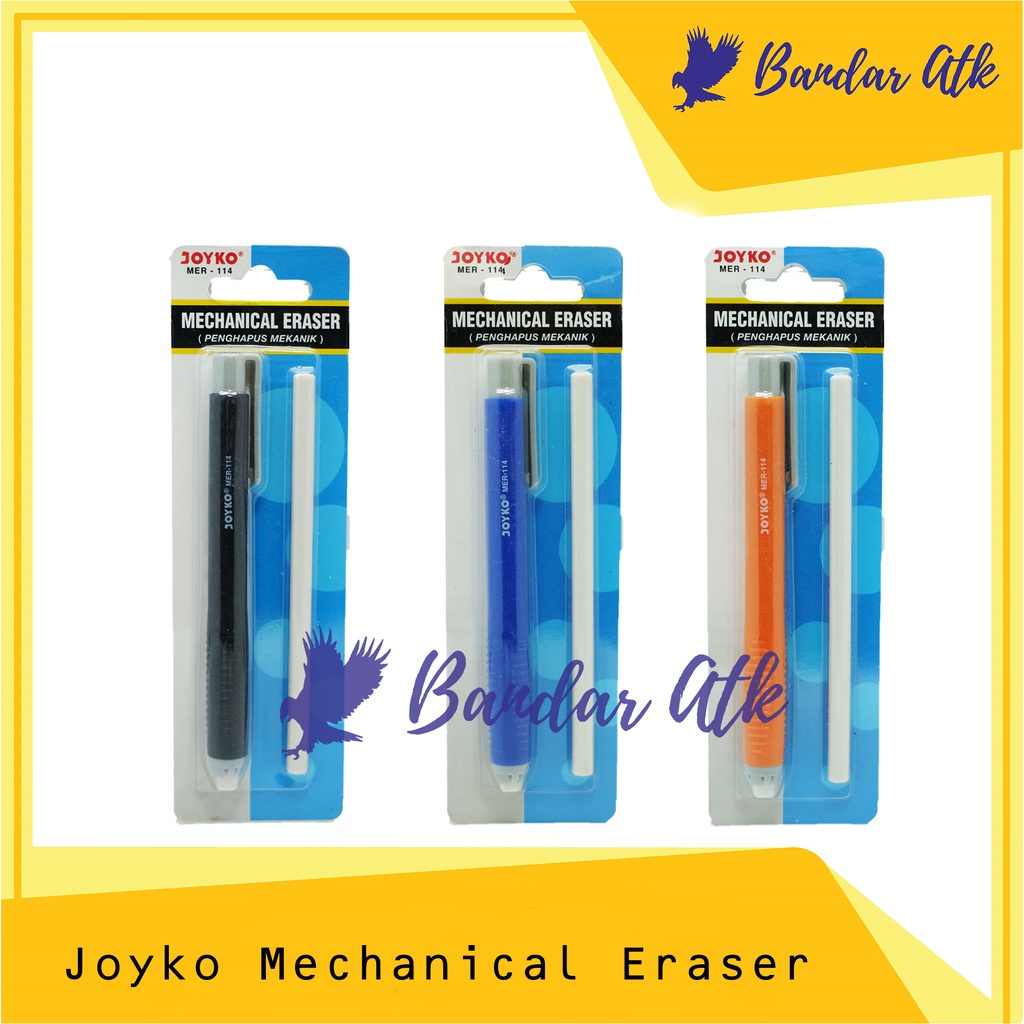 

JOYKO MER 114 MECHANICAL ERASER PENGHAPUS MEKANIK MER 114 [1 PCS]
