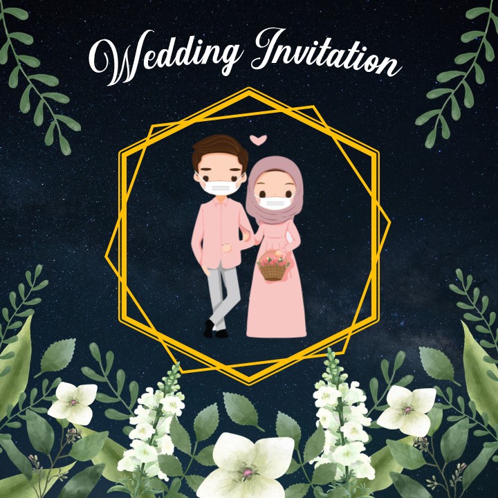 VIDEO UNDANGAN PERNIKAHAN Digital DV-003 & TEMPLATE VIDEO UNDANGAN PERNIKAHAN POWERPOINT