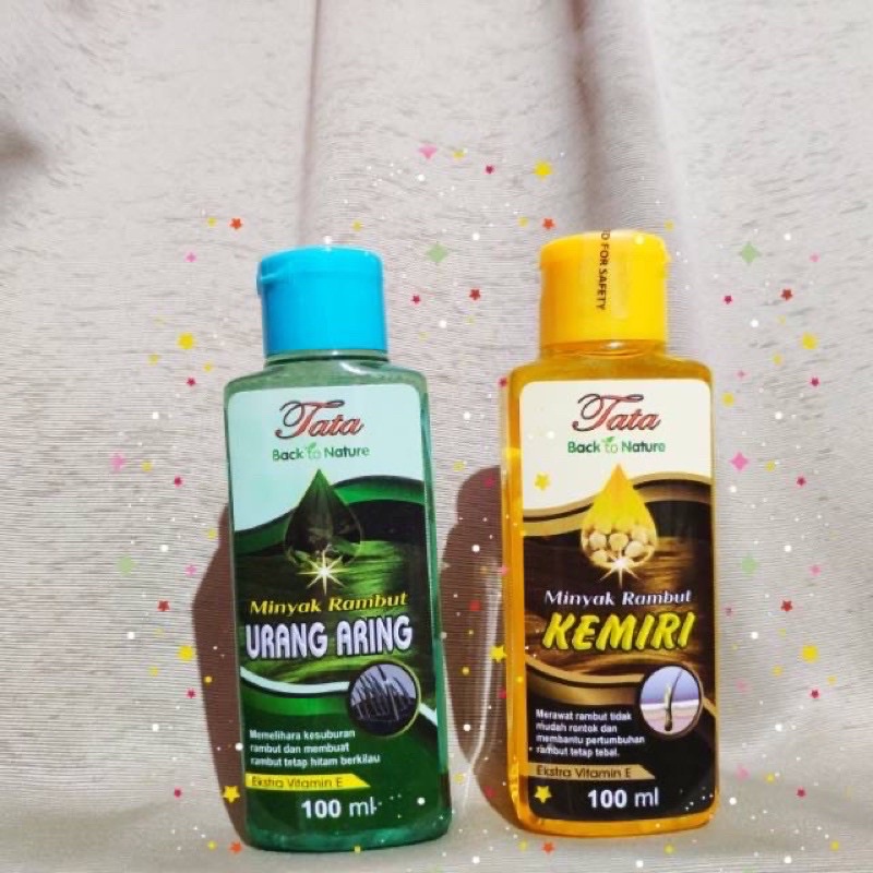 Grosir TATA MINYAK RAMBUT KEMIRI 100ML varian URANG ARING / KEMIRI &amp; ZAITUN 100% Produk Asli Indonesia