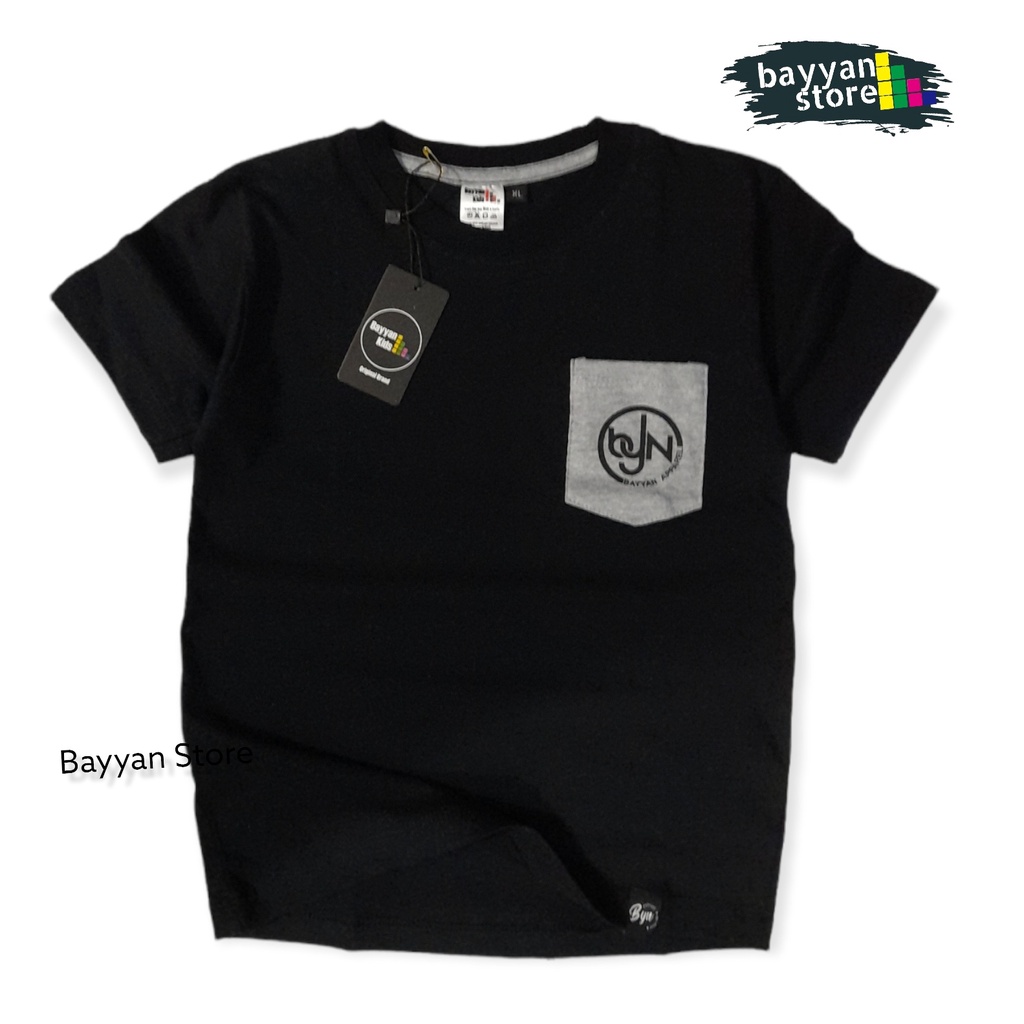 Bayyan Kaos Distro Anak Laki Laki Umur 1-12 Tahun Model Kombinasi