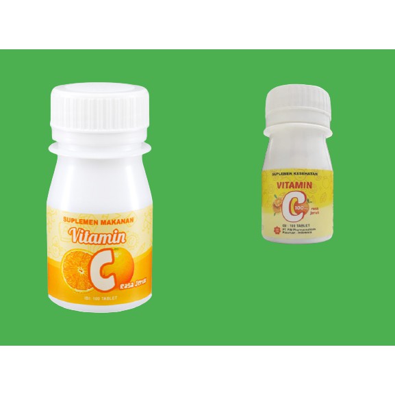 VITAMIN C 25mg//100mg BOTOL PIM