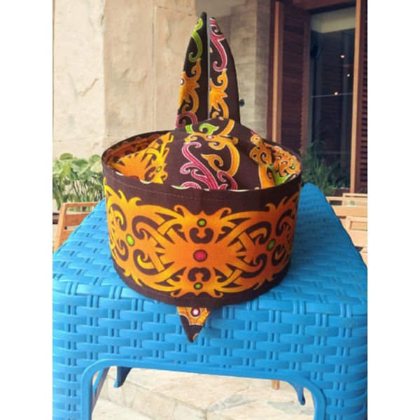 lawung dayak Kalimantan>>motif batik