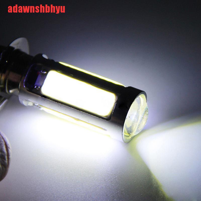 (Adawnshbhyu) 1pc Lampu Depan Led Cob Warna Putih Untuk Motor/Atv H6M Px15D