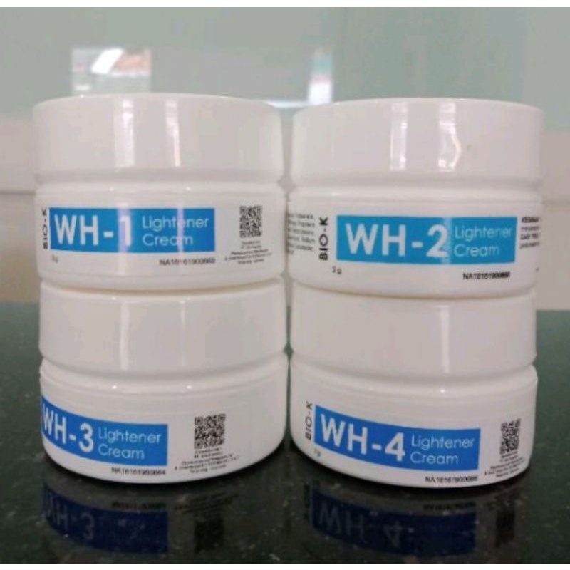 Cream malam Bio Kusuma Whitening WH 1,2,3,4 Original