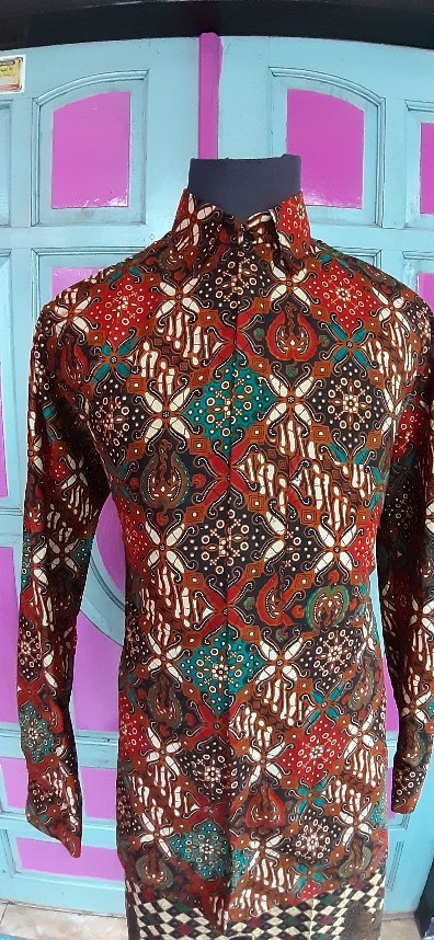 Kemeja Batik Pria Lengan Panjang Murah Berkualitas