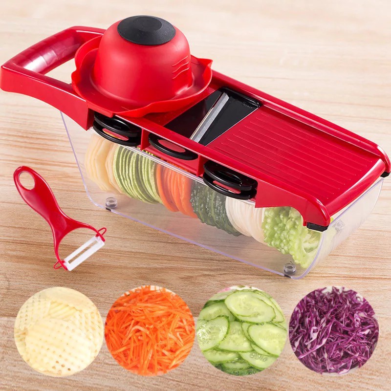 7in1 New Mandoline Slicer Vegetable Cutter