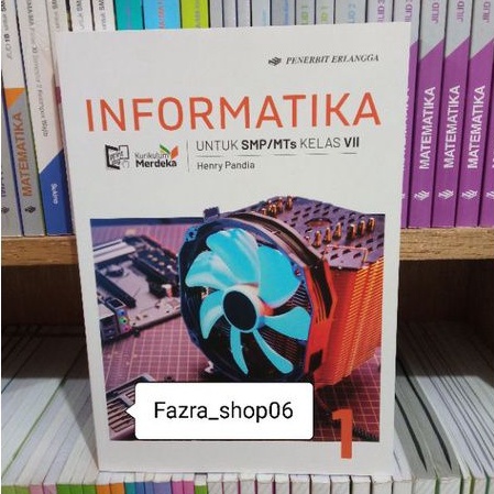 NEW Informatika/TIK smp/mts kelas 1/7 kurikulum merdeka Erlangga