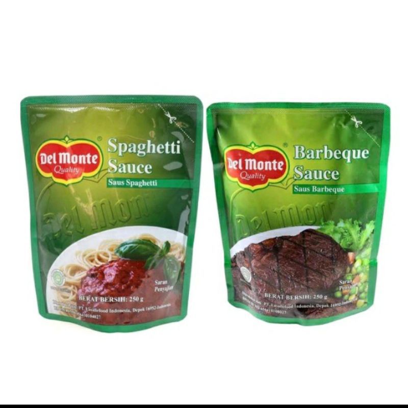 

SAUCE DELMONTE Spaghetti / Barbeque 250gr