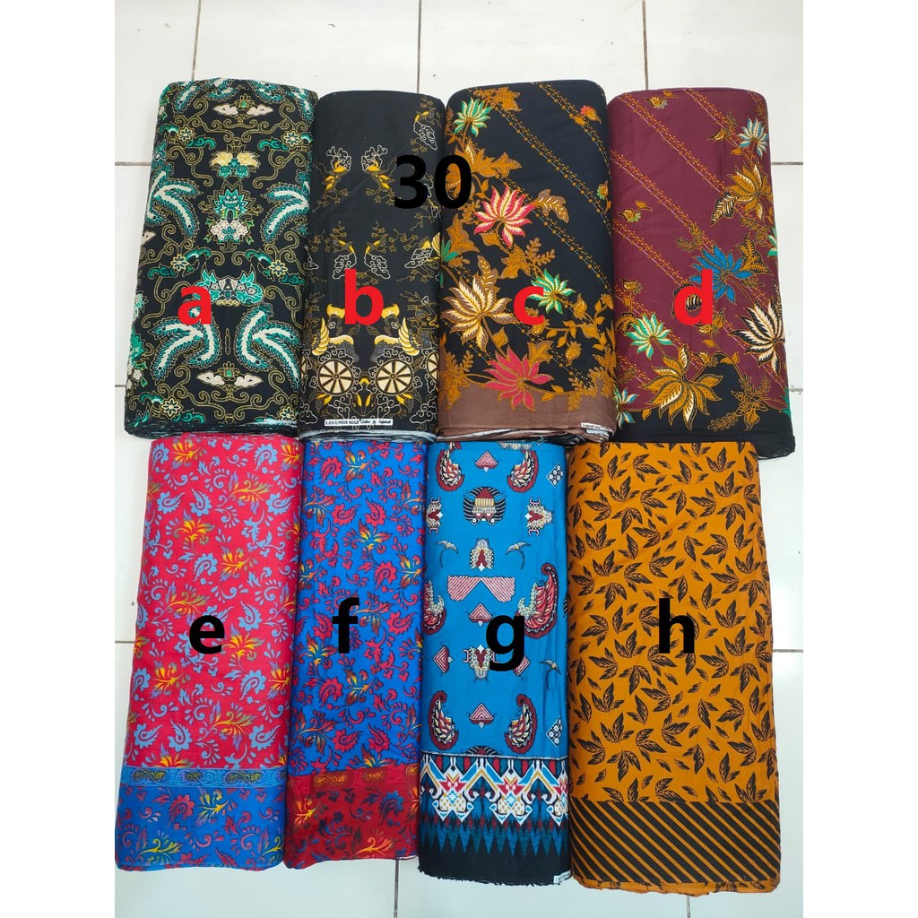 BAHAN KATUN BATIK PER METER