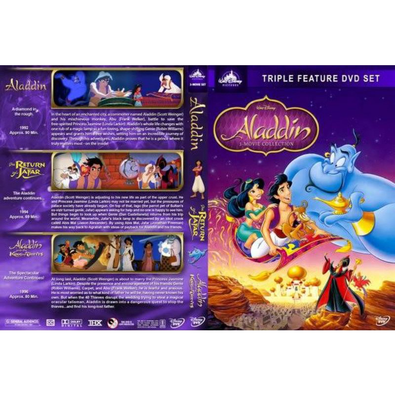 Kaset Film Kartun ALADDIN