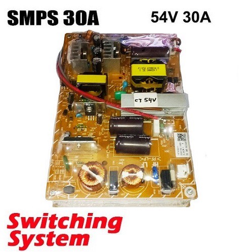 Kit Power Supply SMPS 54V 15Ax2 30A Extra 0-12/3A Switching Power Amply