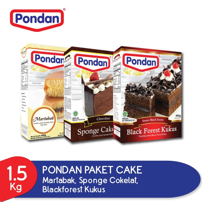 

PROMO [COD] PONDAN CAKE PAKET (3 BOX)