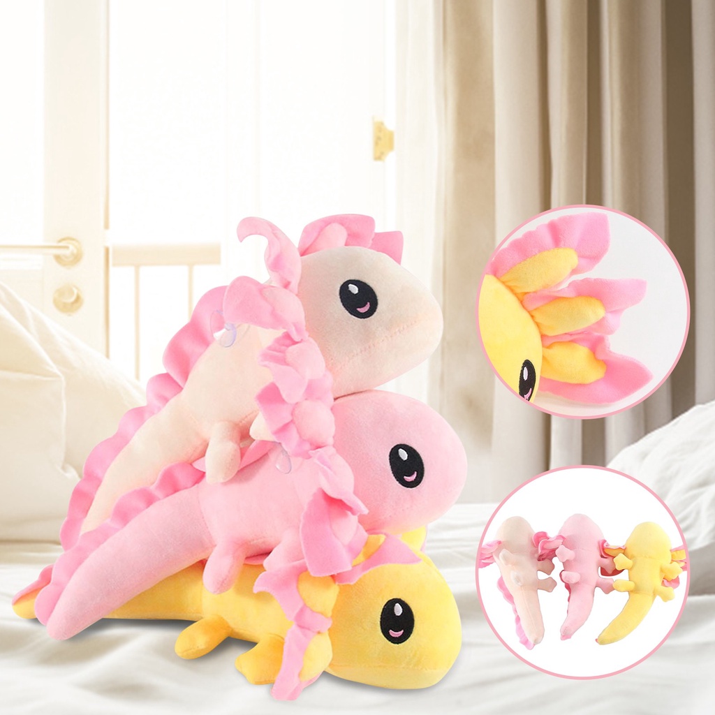 Mainan Boneka Plush Axolotl Salamander Untuk Anak