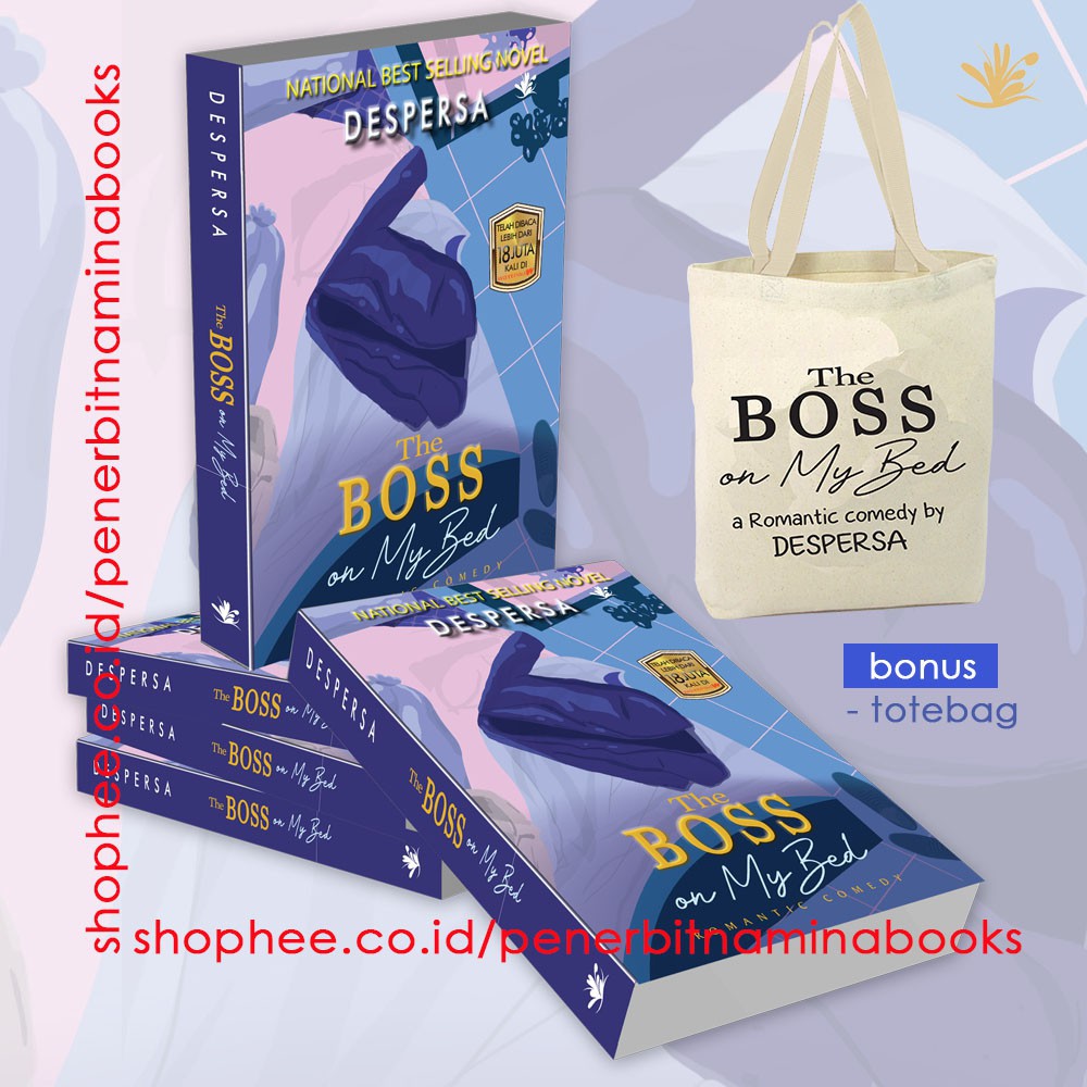 

Buku The Boss on My Bed edisi Bonus TOTEBAG / Penerbit Namina