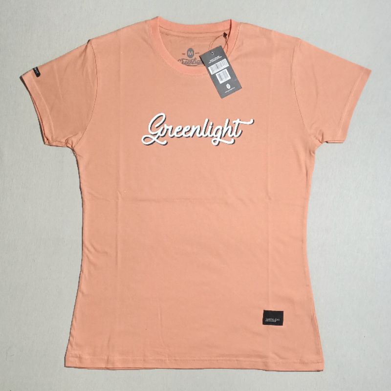 KAOS GREENLIGHT CEWEK WARNA SALEM KAOS DISTRO WANITA T-SHIRT MOTIF TERBARU