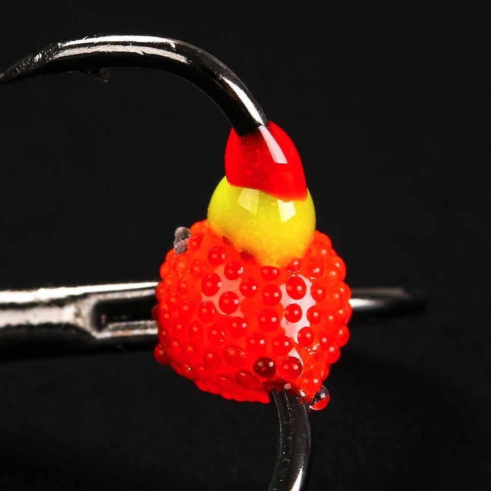 Preva 5PCS 6# 8# 10# Ice Kail Pancing Panas Musim Dingin6# 8# 10# Tackle Tools Telur Ikan