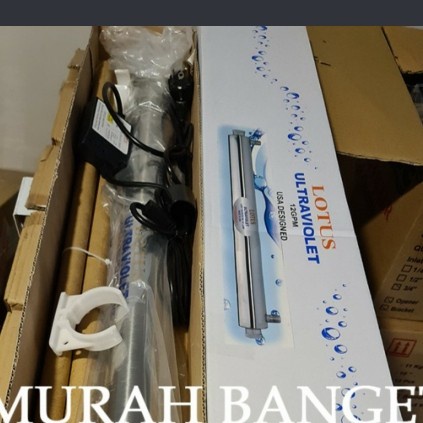 Lampu UV LOTUS 8 GPM untuk RO / uv 8gpm 30 watt lotus