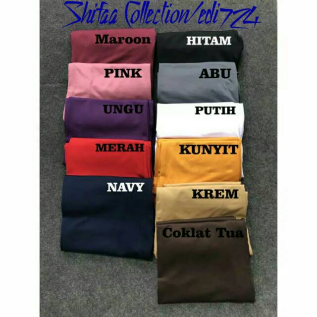 Celana Legging Pendek 7/8 - (All Size)