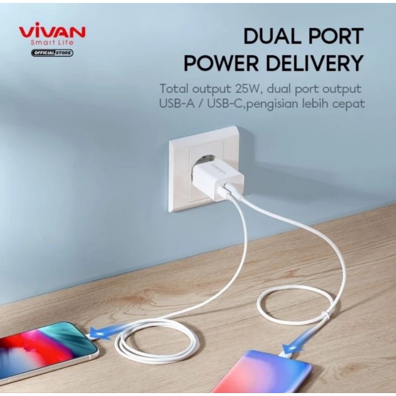 VIVAN POWER 25 charger white