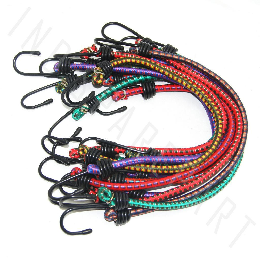 Tali Bagasi-Pengkait-Pengikat Barang Elastis Multi Fungsi Sepeda Motor Mobil 0.5M-1/2M-0.5-1/2 M