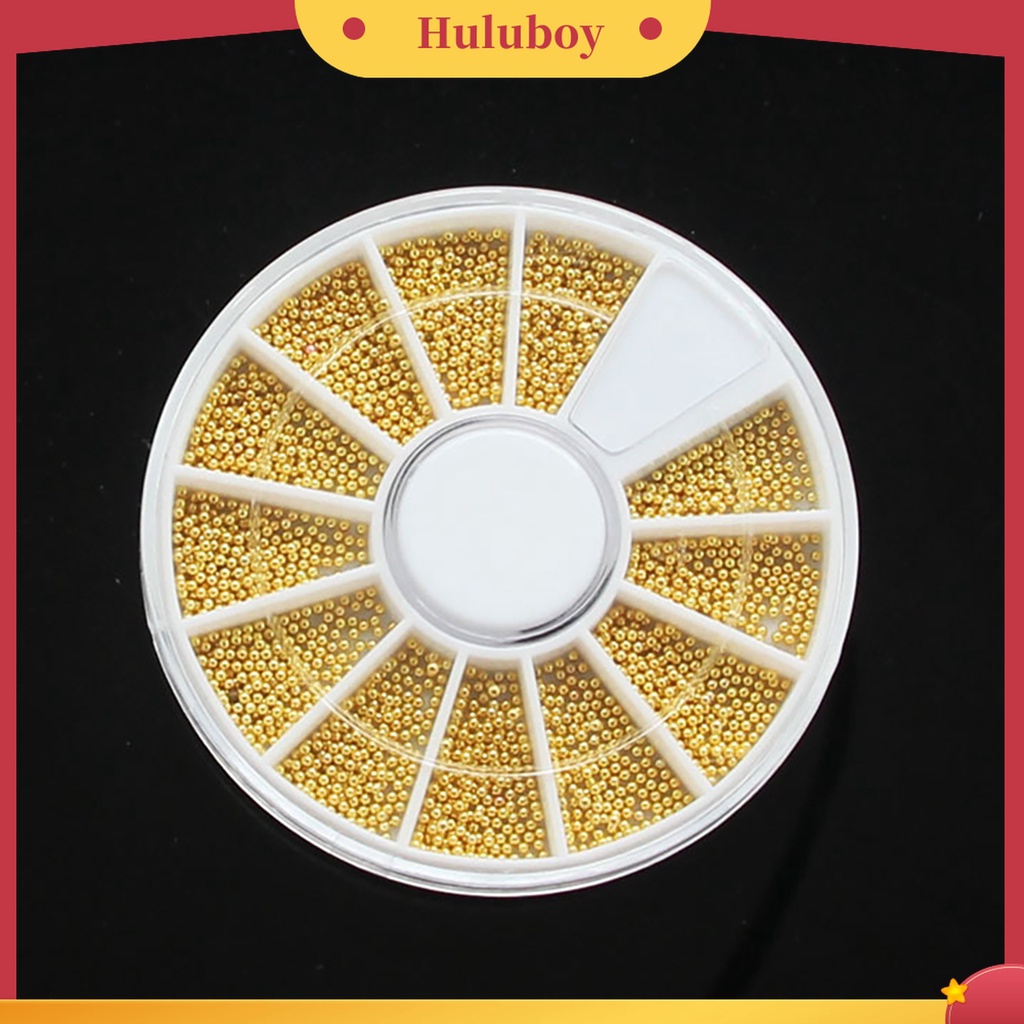 Huluboy Huluboy♡ Manik-manik Metal 3D Multifungsi Untuk Dekorasi Nail Art
