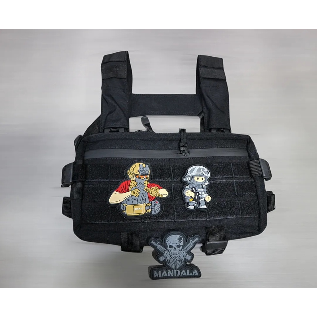 PATCH  RUBBER 3D / PATCH TACTICAL