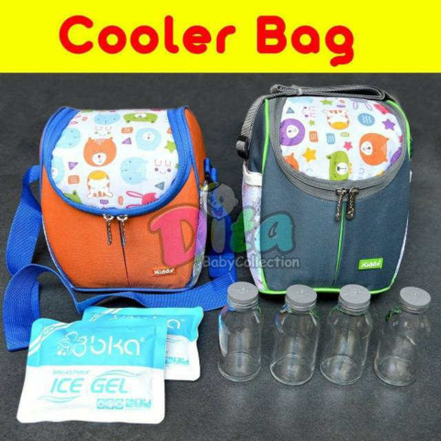 COOLER BAG KIDDY COOLEE BAG ANAK TAS ASIP TAS BOTOL KACA BOTOL DOT BAYI