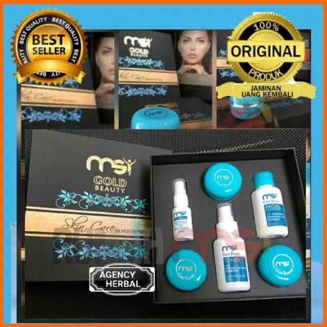 Gold beauty skincare Msi