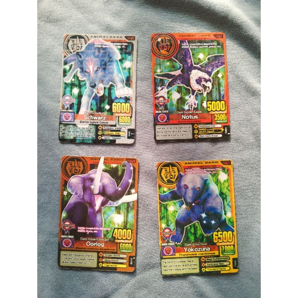 Cards Dark Scorch Animal Kaiser original