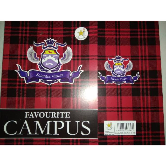 

Buku Tulis Favorite 50 lembar kampus