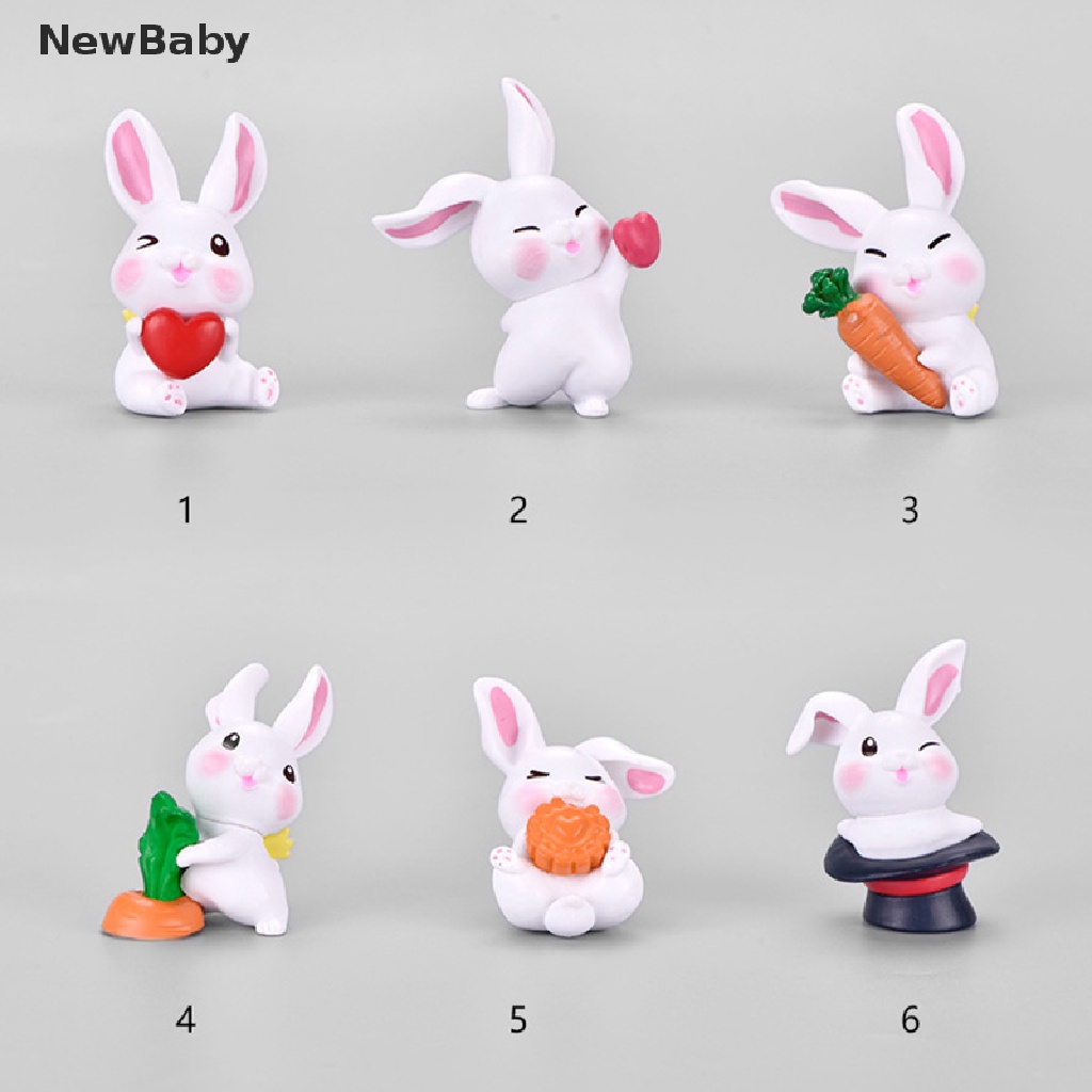 New Miniatur Kelinci Untuk Dekorasi Taman Minifairy Gardenrumah Boneka